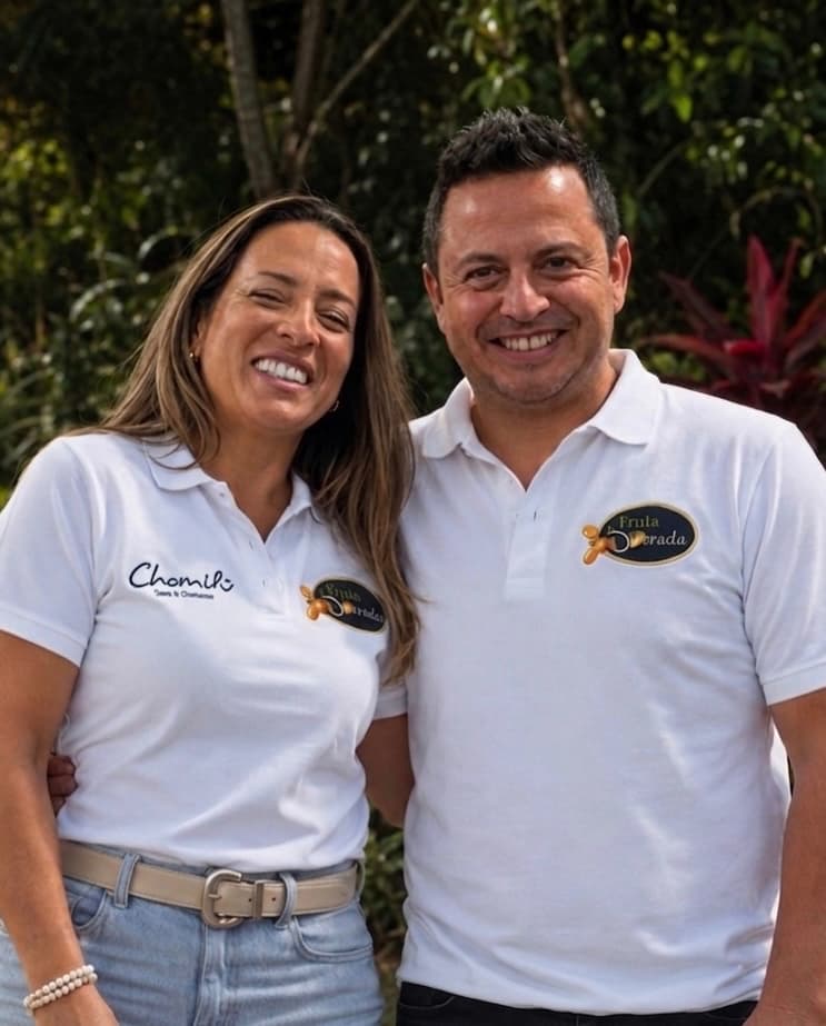 Daniel e Isabel — Fundadores de Fruta Dorada