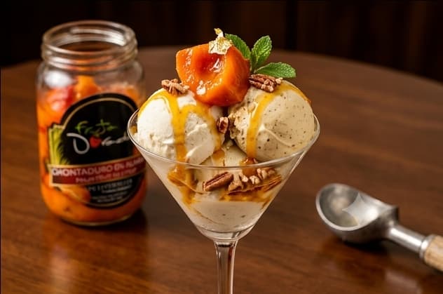Delicioso con helados