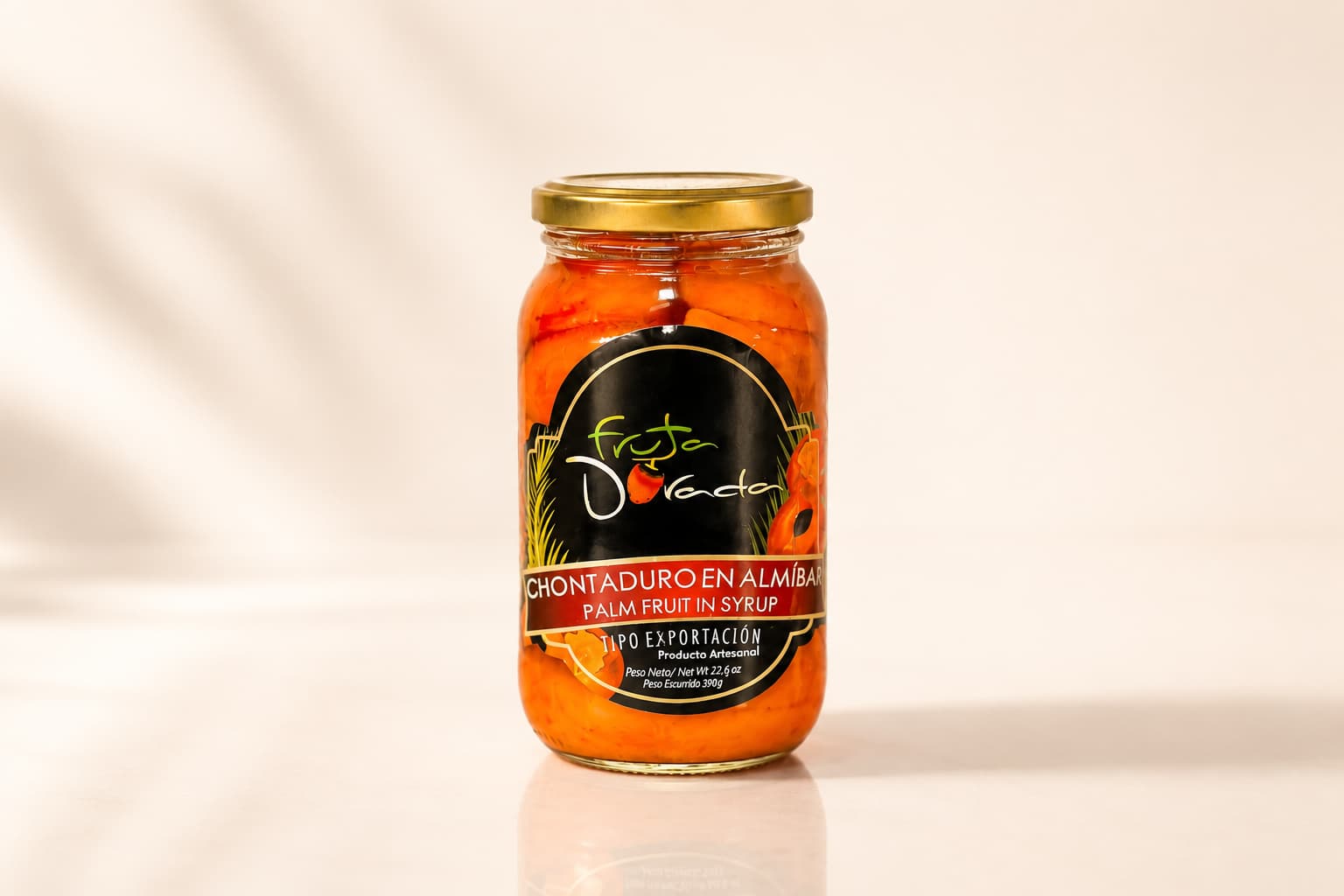 Chontaduro en Almíbar — Fruta Dorada