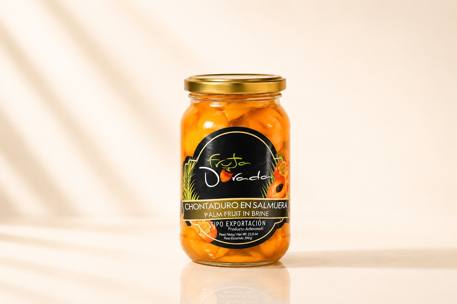 Chontaduro en Salmuera — Fruta Dorada
