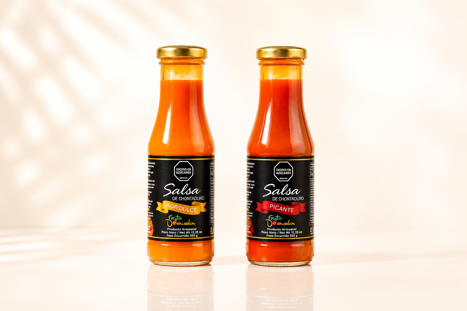 Salsas de Chontaduro — Fruta Dorada